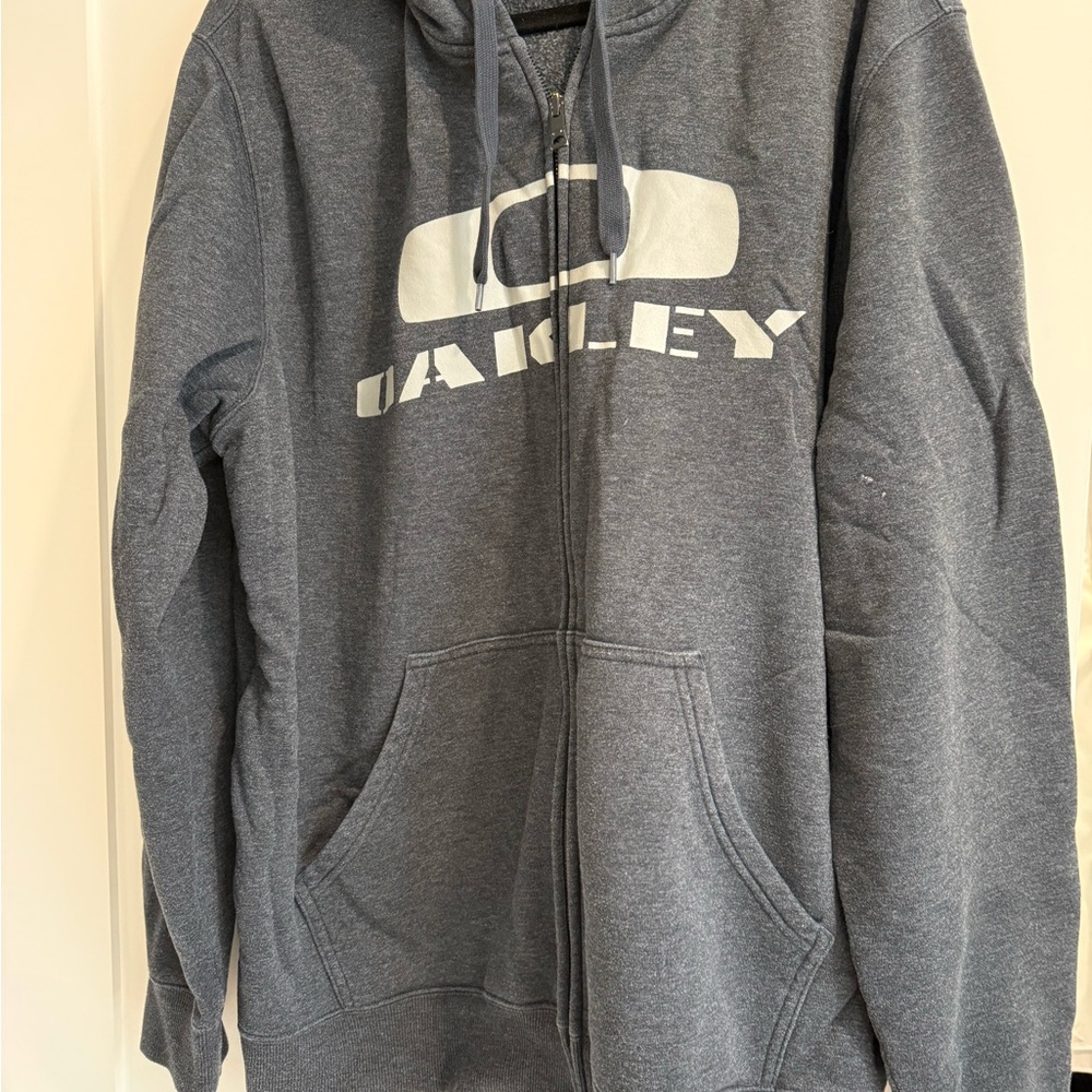 Oakley Dark Gray Fleece Hoodie